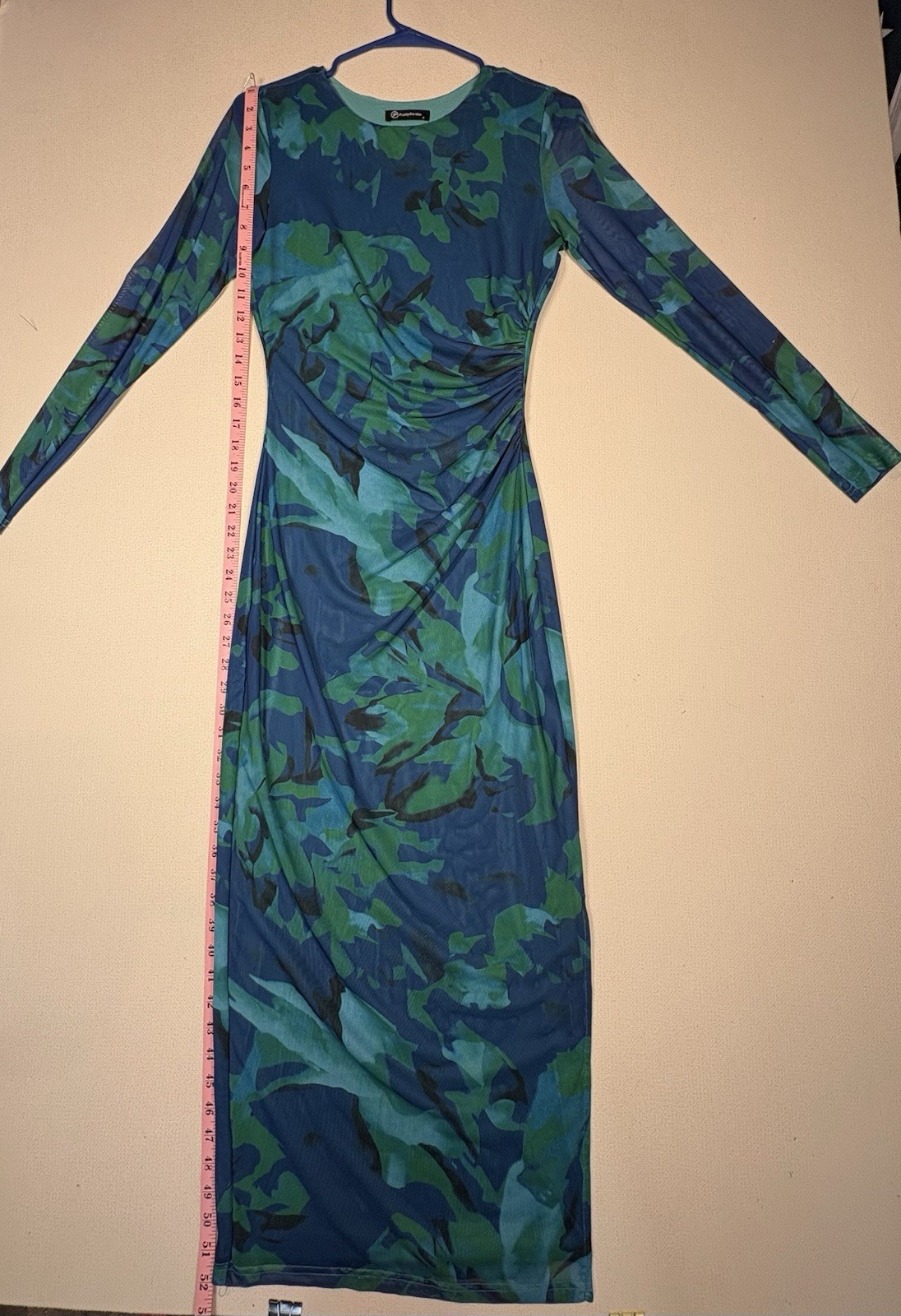 Stunning Pretty Garden Midi Bodycon Dress Size S