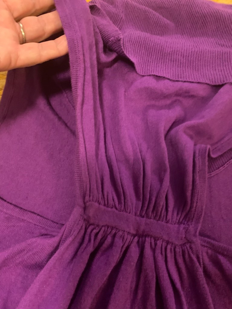 BCBG Max Azria Casual Sleeveless Cowl Neck Sweater Dress NWT Small UltraViolet