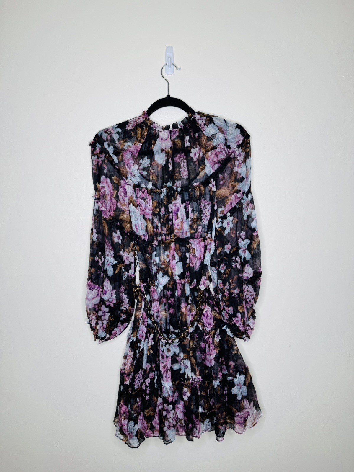 ZIMMERMANN – Charm Tiered Mini Dress – Size 1 (M) / AU 10 / US 6