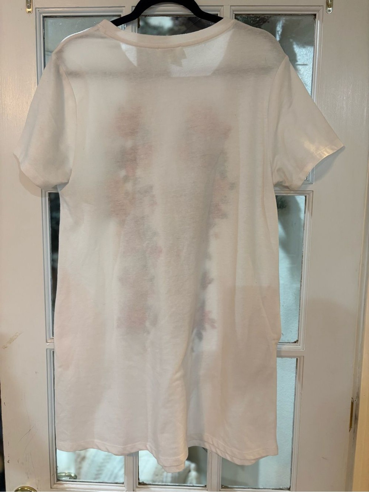 ✨ Umgee Embroidered Floral T-Shirt Dress | Medium | Boho Cottagecore Tunic Dress
