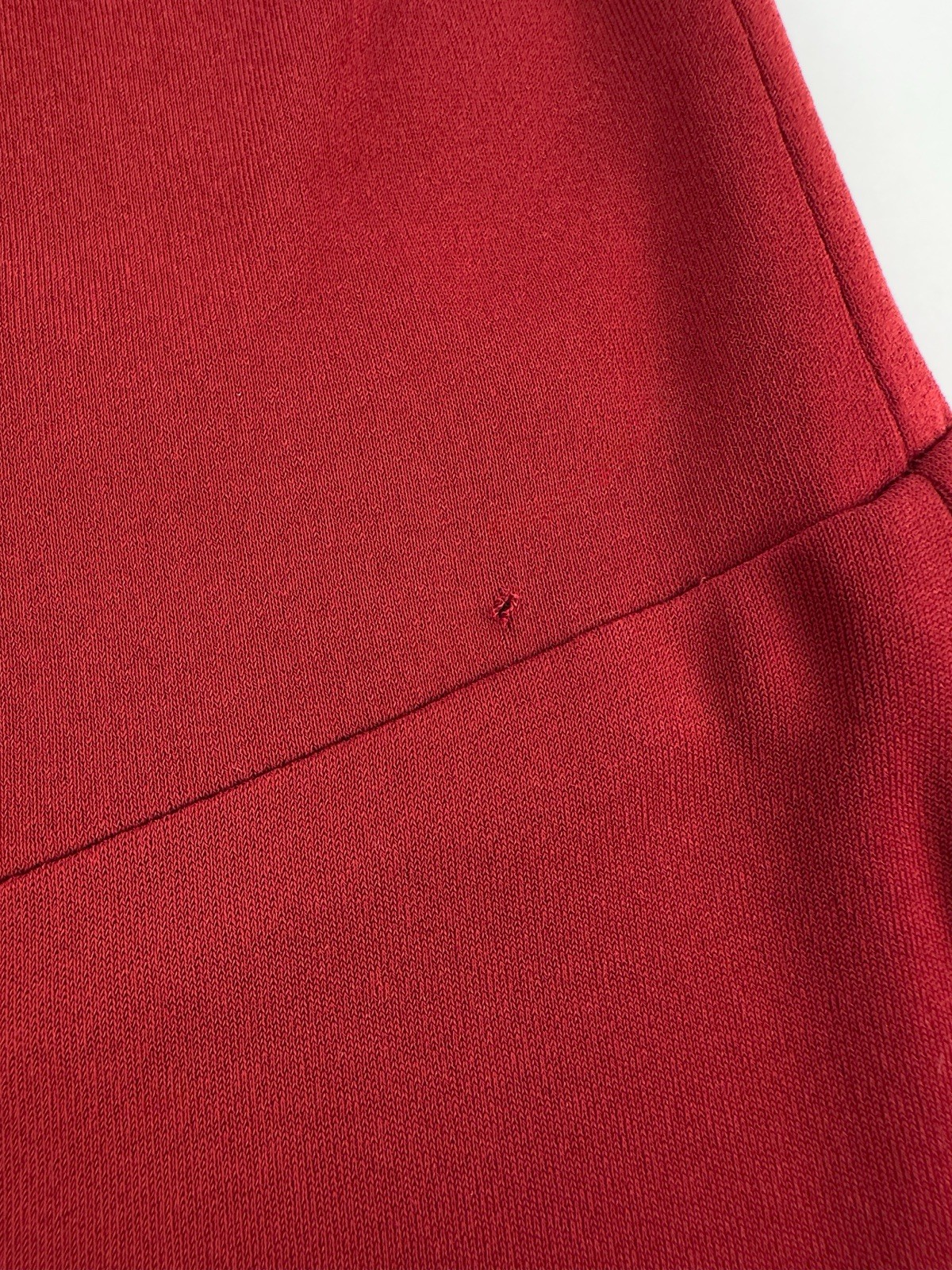 Calvin Klein Collection Fall 1997 Red Jersey Dress 2 Vintage