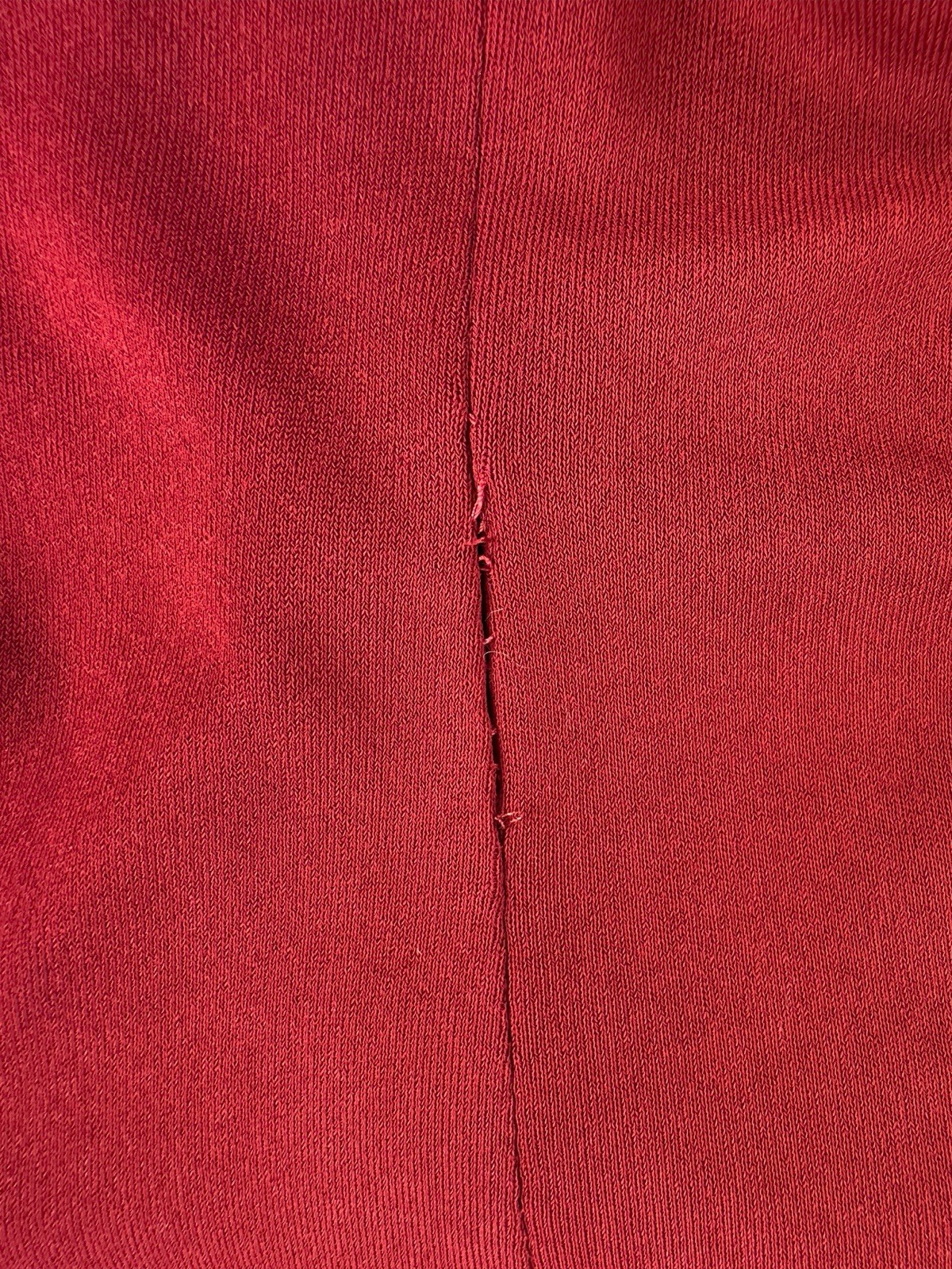 Calvin Klein Collection Fall 1997 Red Jersey Dress 2 Vintage
