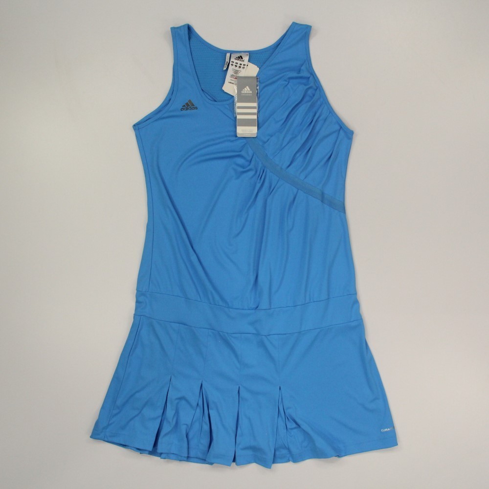 Adidas Women’s Sports Tennis Golf Dress Size Large Blue Clima 365 NWT