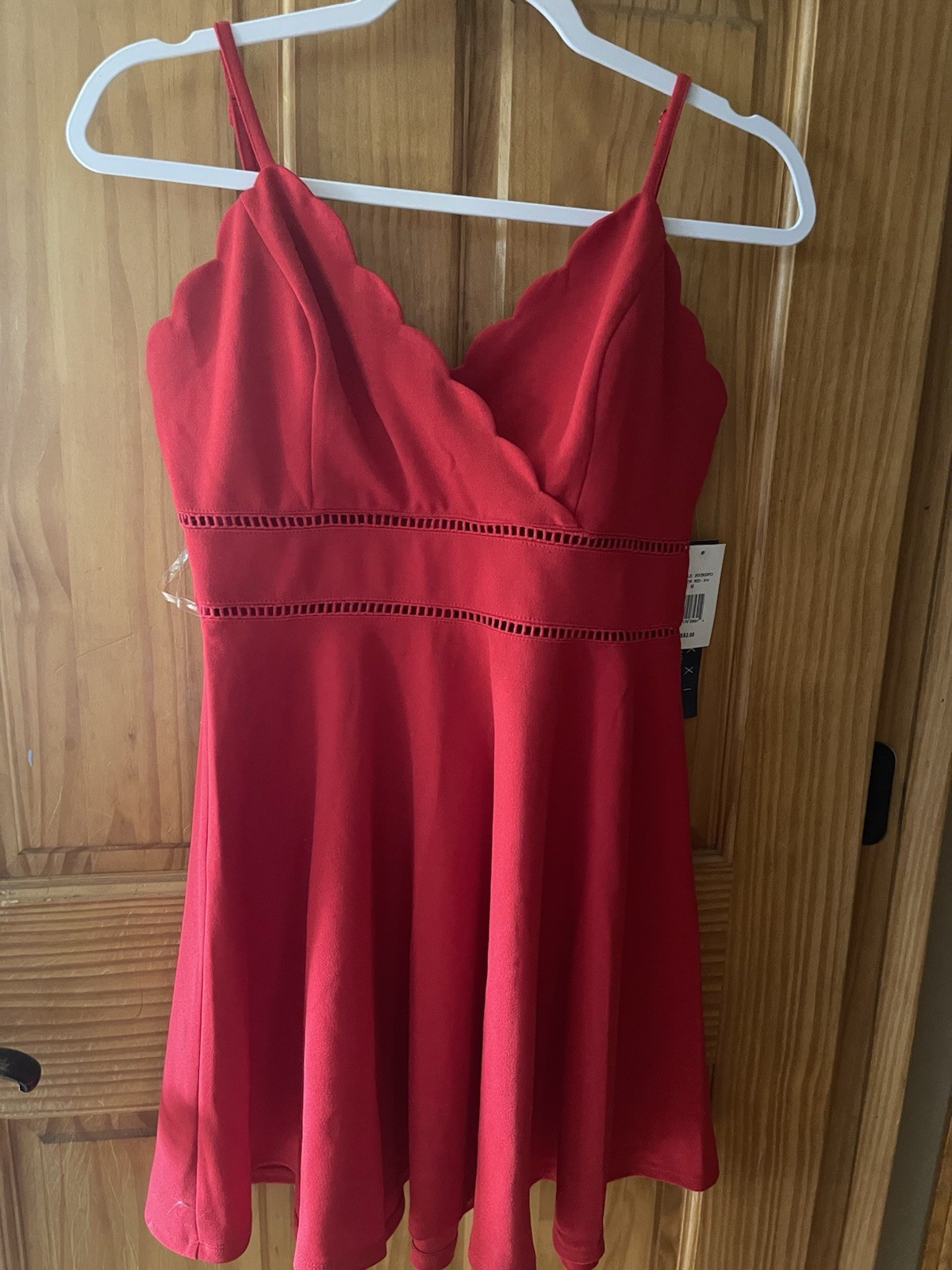 Woman’s Red Dress