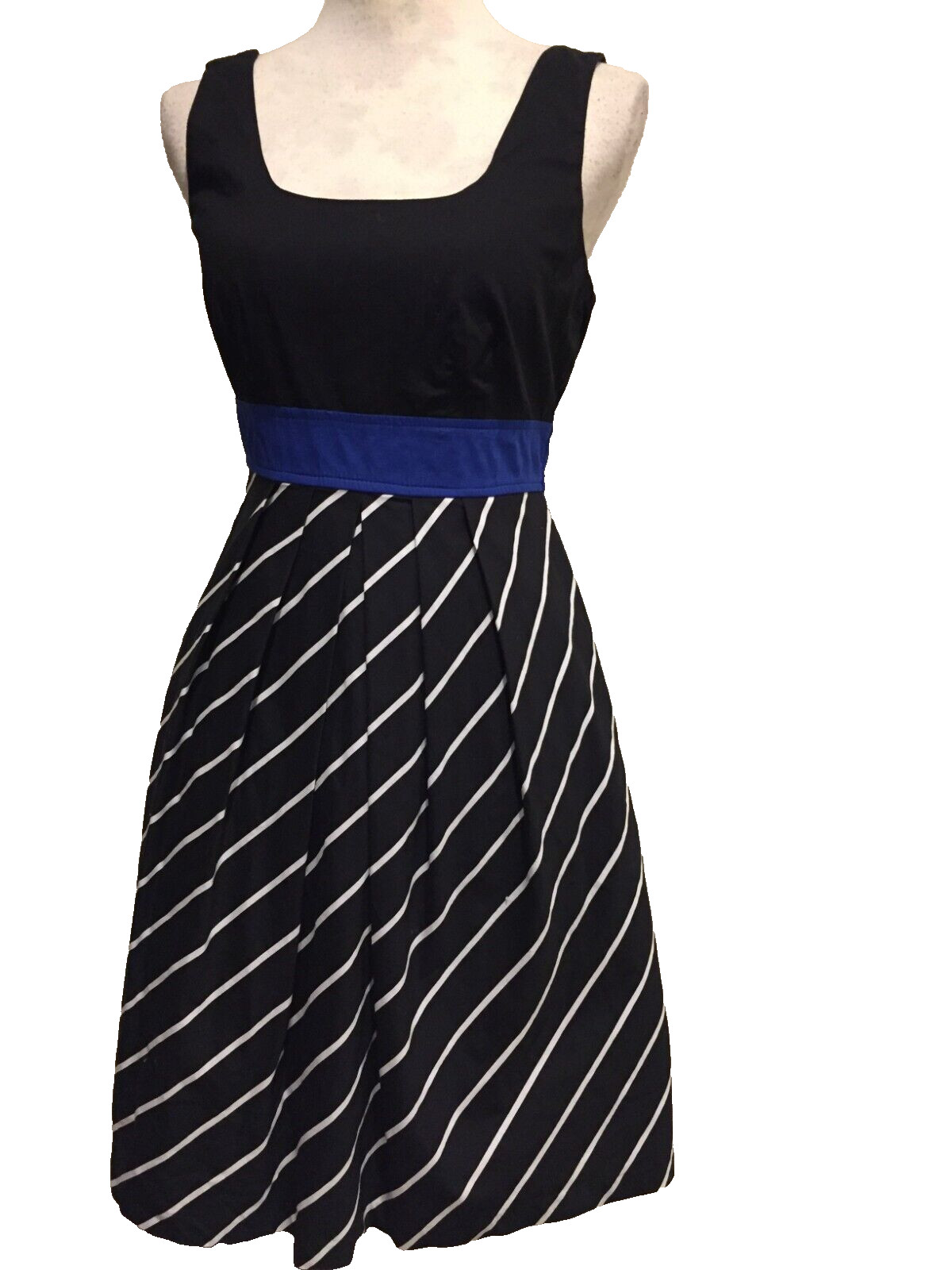 Maurices Sundress, SZ 5-6, Wide Straps, back zipper, waist tie, lined