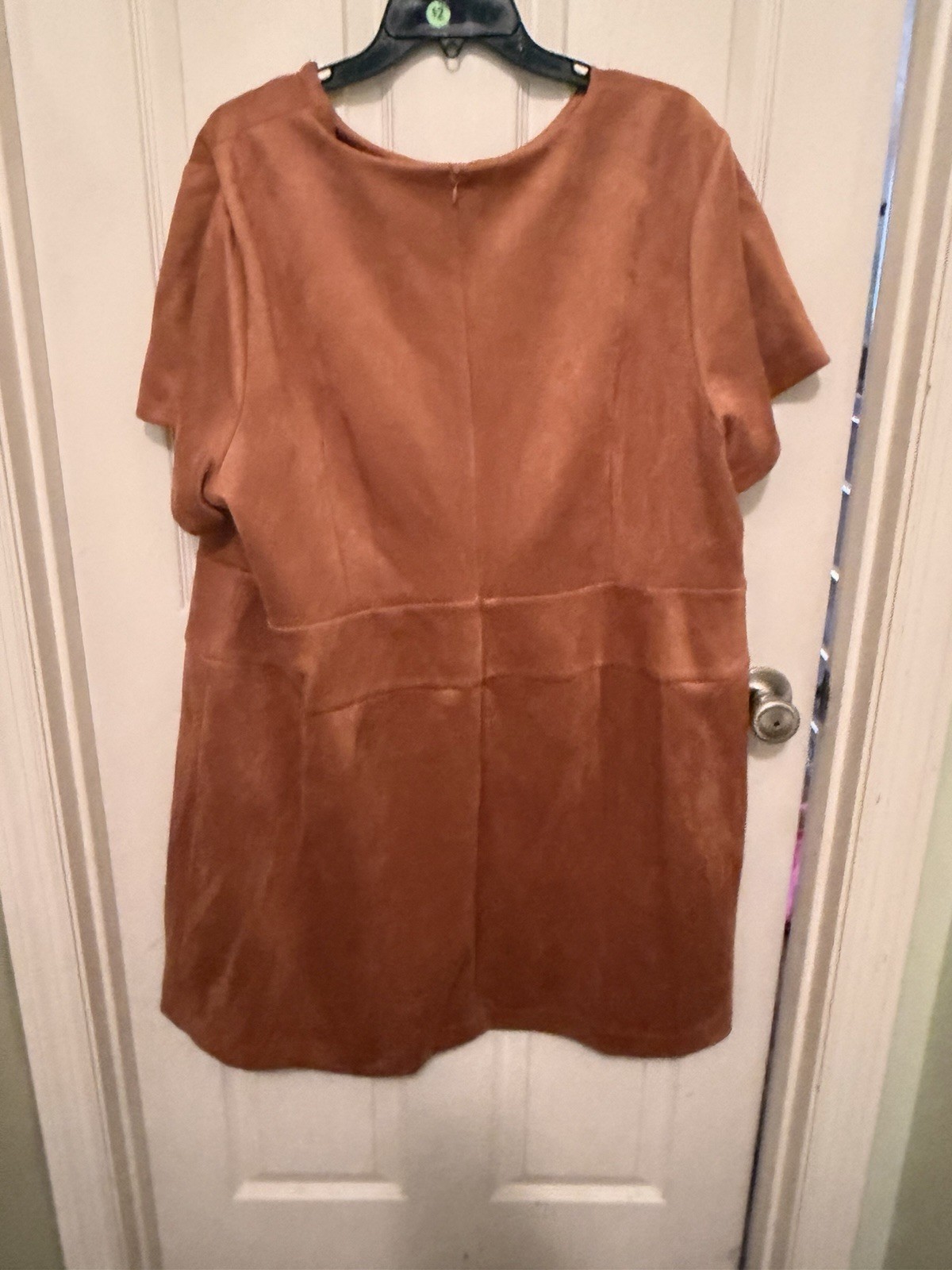 DKNY Suede Look Dress