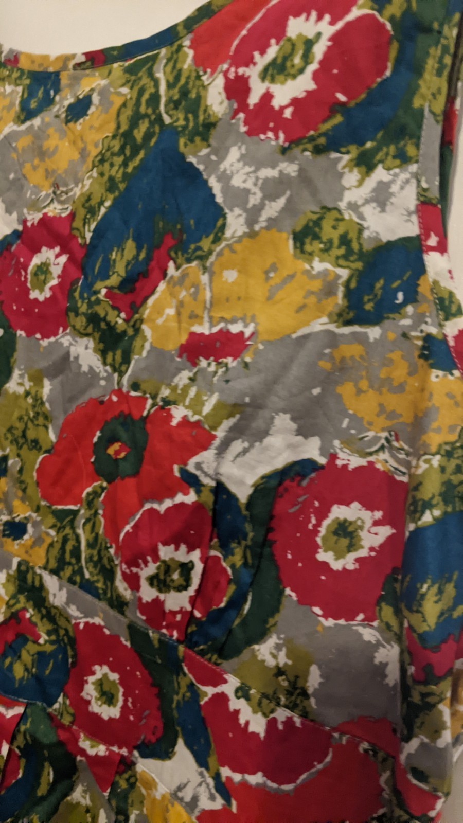 Seasalt Lyonesse Dress Womens Floral Short Sleeve Size 20