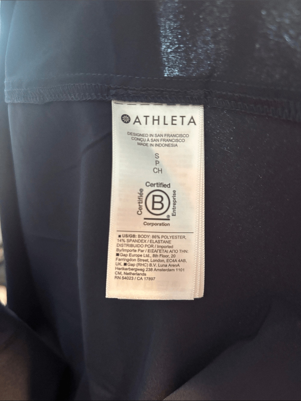Athleta Women’s Presidio Traveler Maxi dress in Navy in a size Small