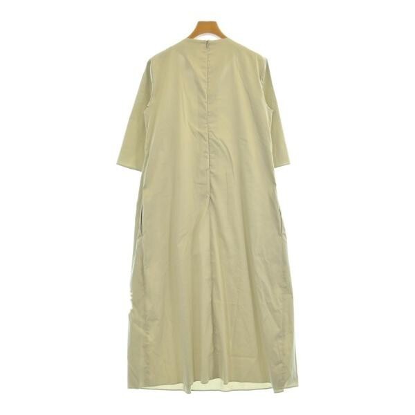 S Max Mara Womens Gray A Line Midi Dress 44 L Cotton Blend Stretch Pockets