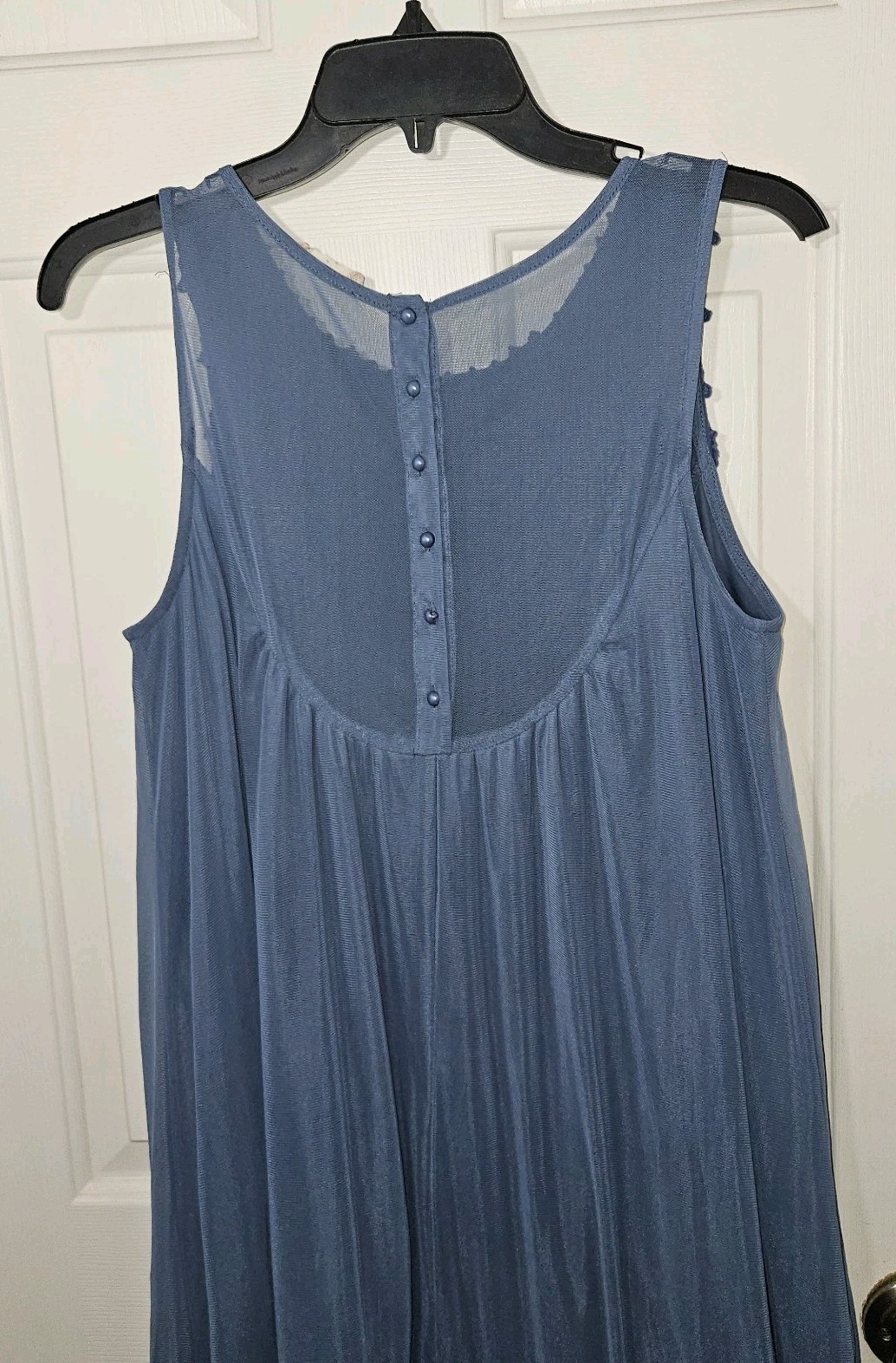 Altar’d State Mini Swing Dress Sleeveless Crochet Flowy Fairycore Whimsical Sz M