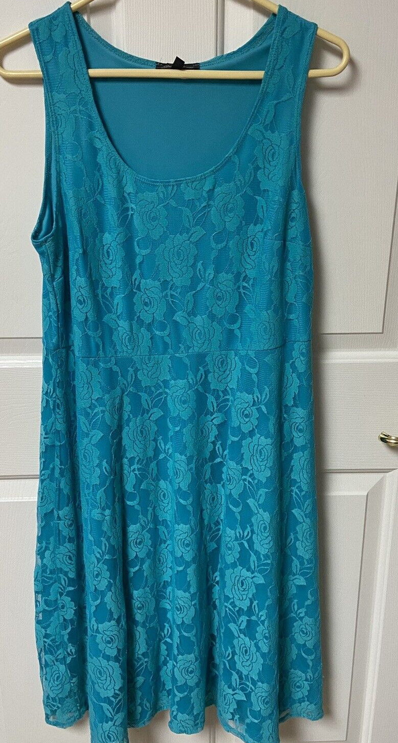 Vintage 80s Slinky Brand Dress Floral Print Womens Size L Made United States