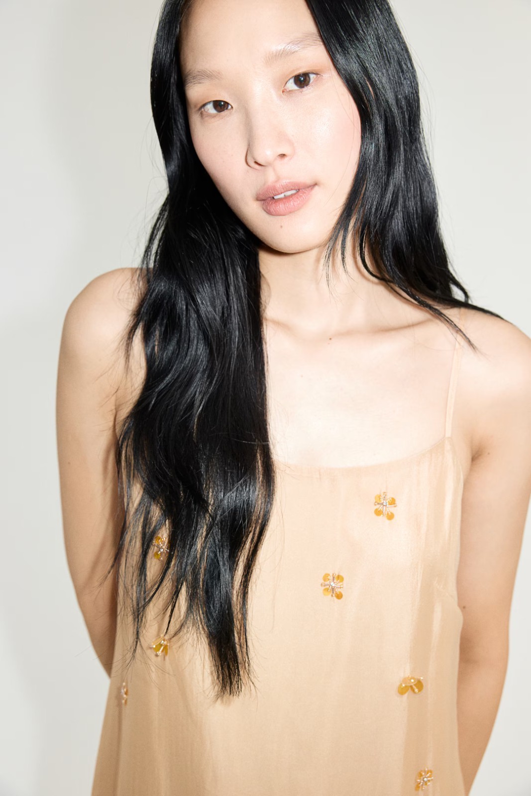 H&M WOMEN Sheer embellished strappy dress 1289349001US BUYERS – NO IMPORT FEES