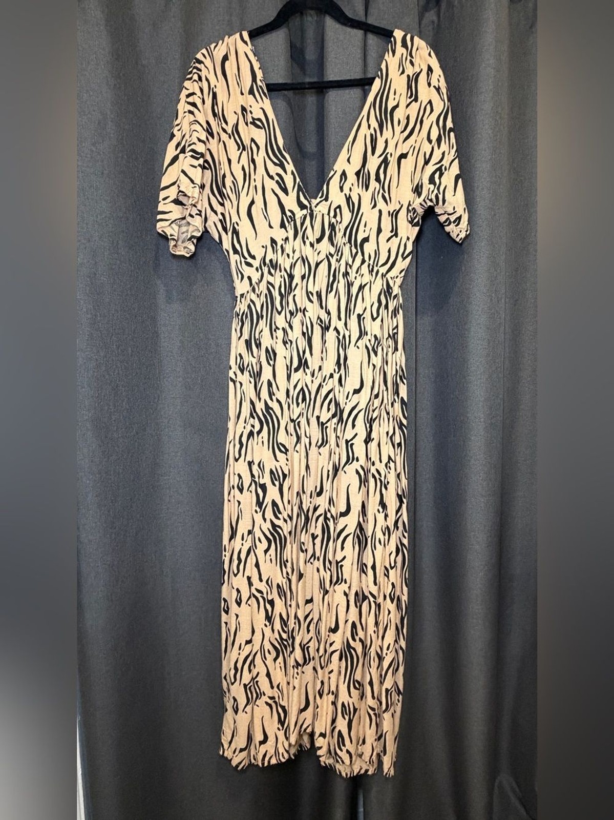 ASOS design animal print maxi dress size 6