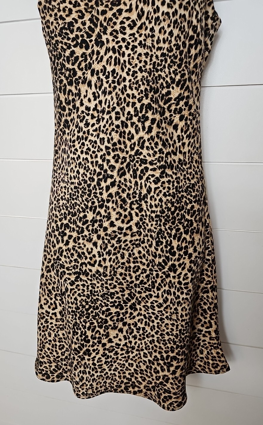 Urban Outfitters Leopard Print Slip Dress Audrey 3+1 Size M