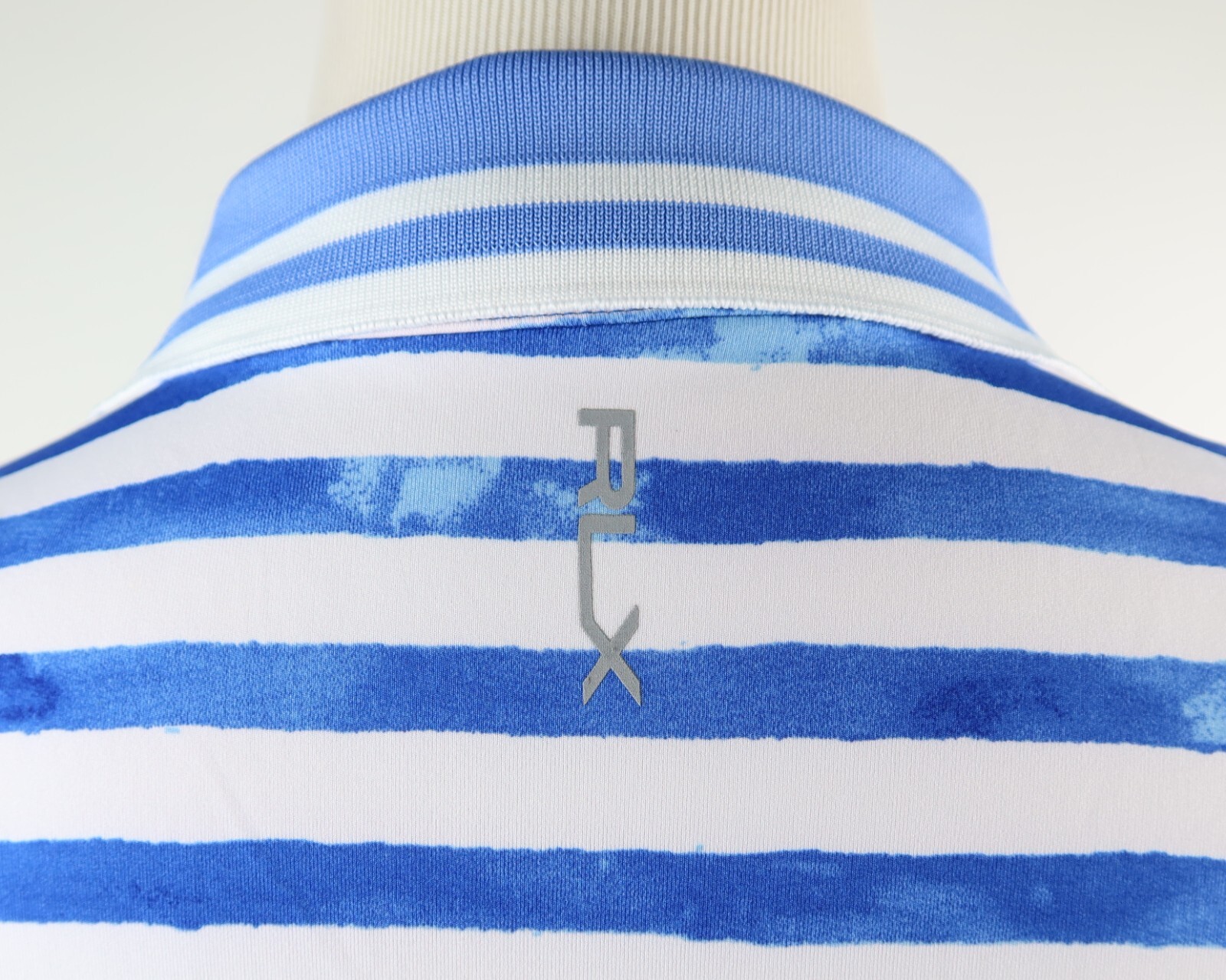 NEW! Ralph Lauren RLX GOLF Performance Interlock Striped Polo Dress Sz XL