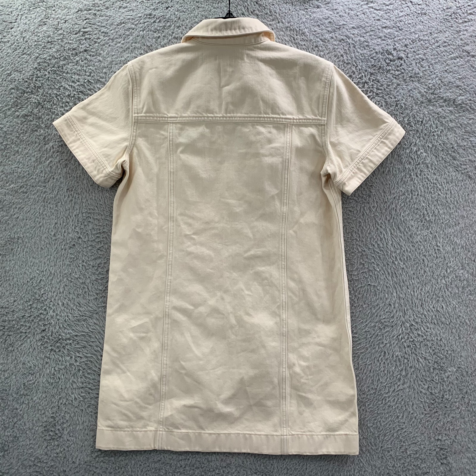 VERONICA BEARD Midi Dress Womens Size 4 Creme White*