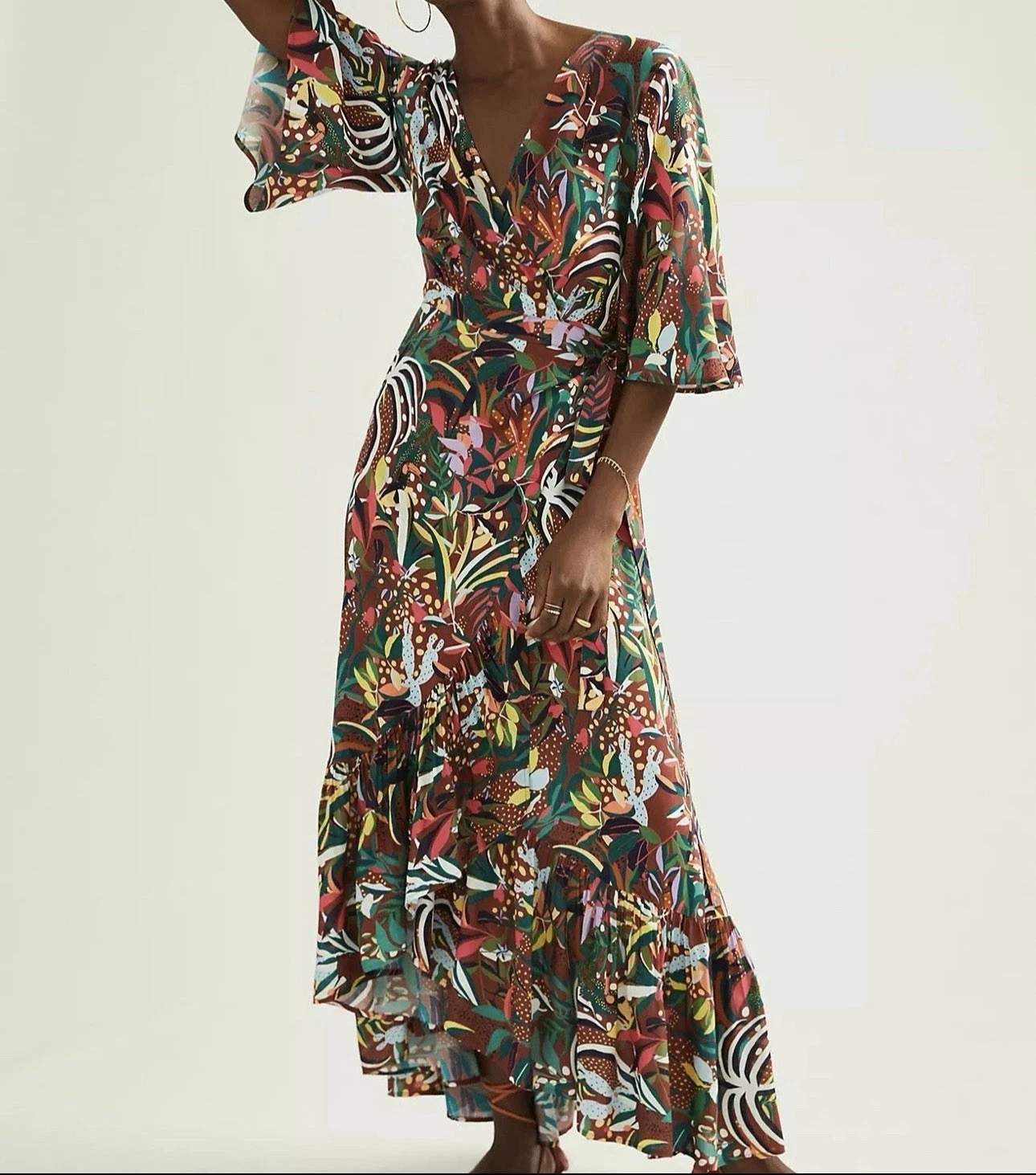 Anthropologie Farm Rio Maxi Dress