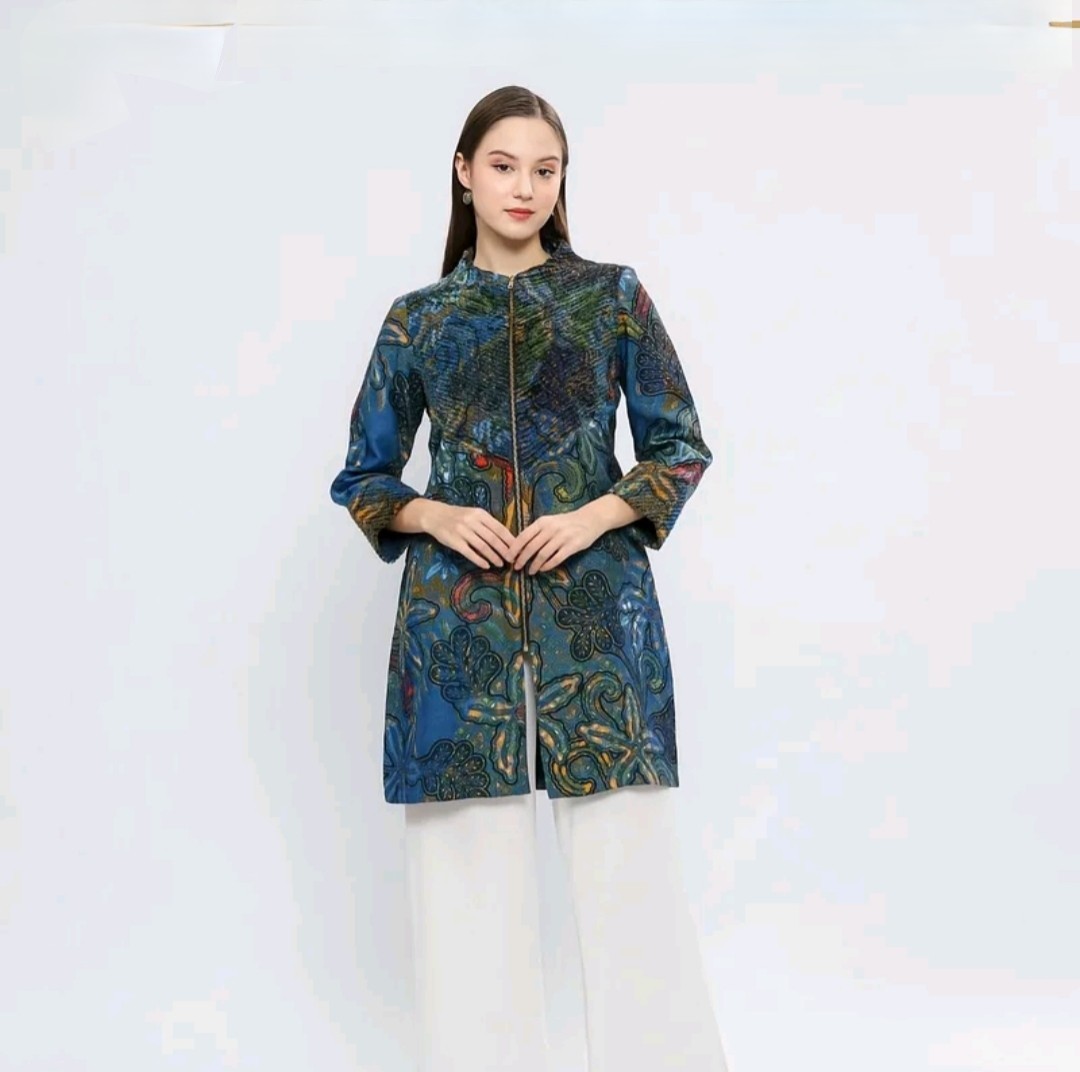 NAYAKA Dobby Premium Batik Exclusive Special Laseman Premium Batik Cloth Clothes