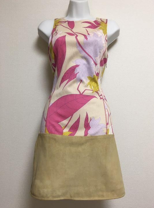 EMILIO PUCCI Sleeveless Dress Size 36 Length 33.4 inches Ladies