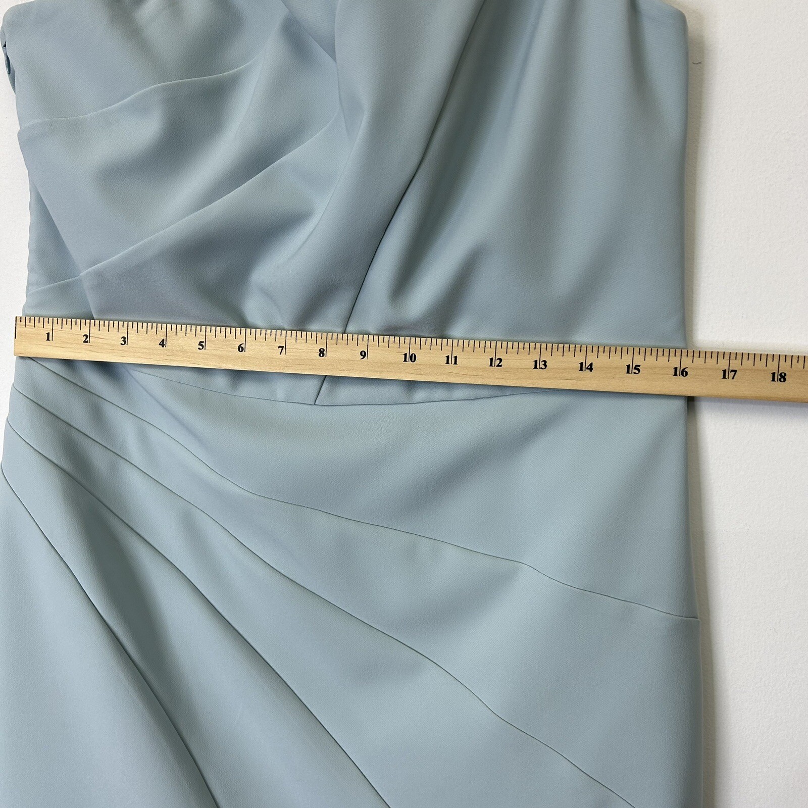 NEW Michael Costello Revolve One Shoulder Dress Womens Size XL Blue Cocktail