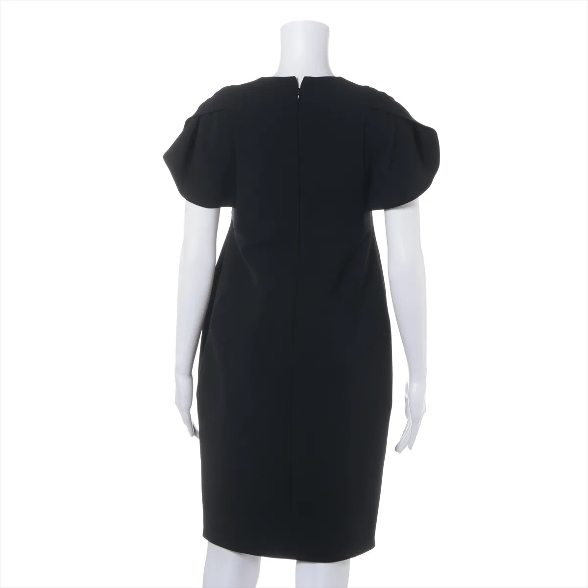 YOKO CHAN Polyester × Rayon Dress 36 Ladies’ Black YCD-119-454
