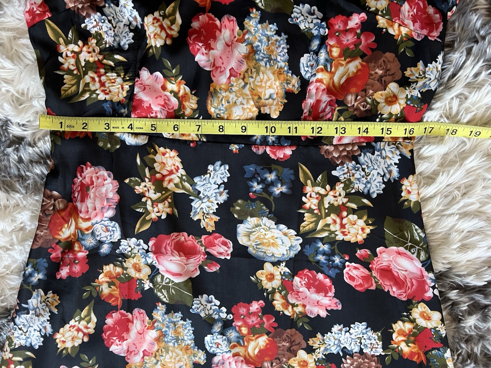 Beautiful Floral Maxi Dress! Size XL Please check measurements
