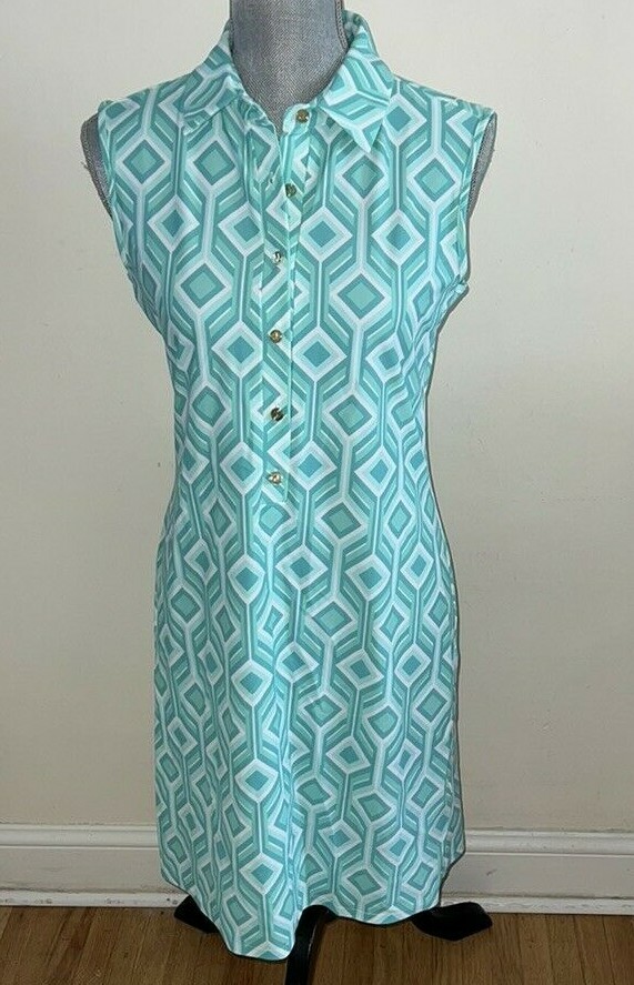 New! JUDE CONNALLY Suzy Dress TRELLIS TRIO SEAMIST size S ($188) NWT Resort