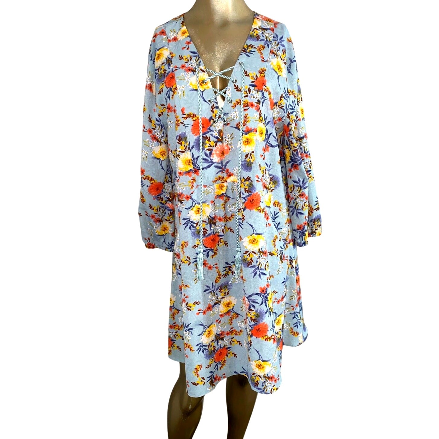 Jodifl Medium Women Babydoll Oversized Lagenlook boho dress