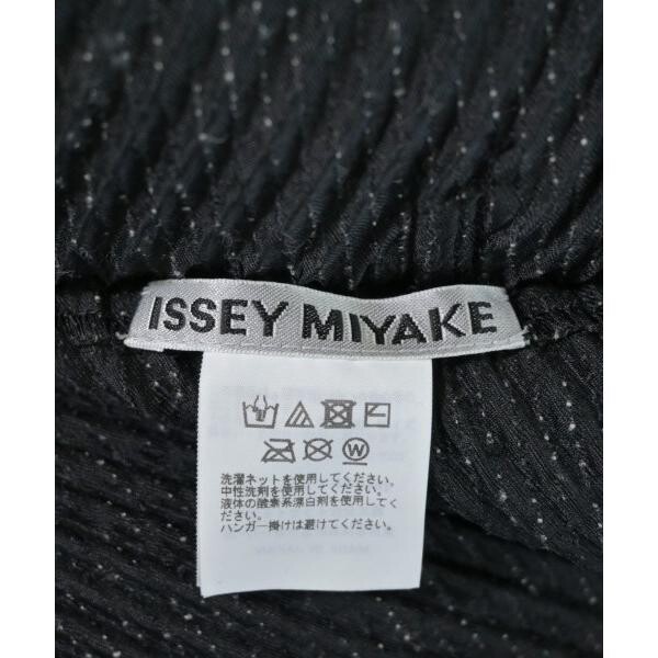 ISSEY MIYAKE Black Wool Nylon Knit Sleeveless Midi Dress Size 2 Auth