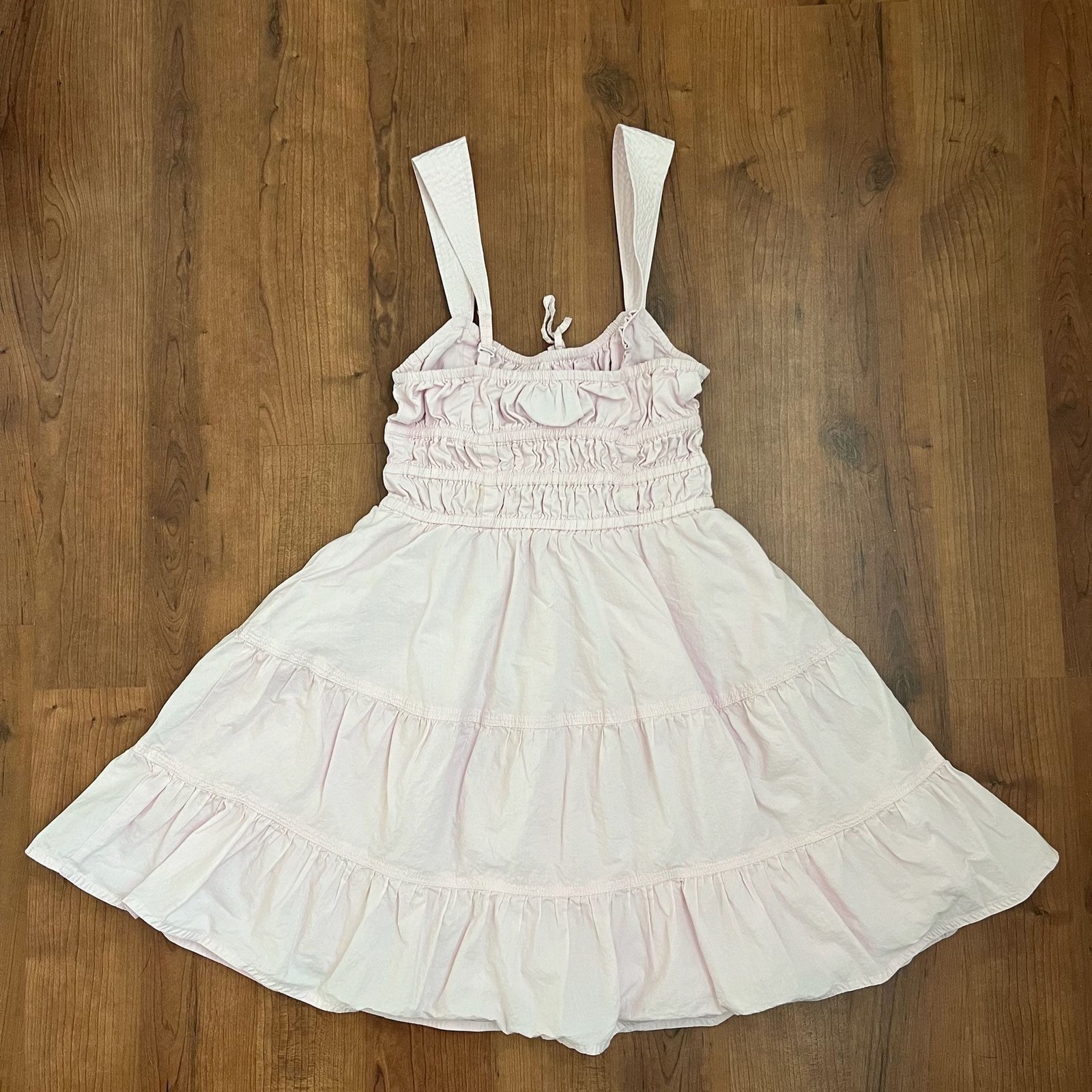 Aritzia Sunday Best Martine Poplin Dress in Pink