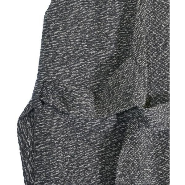 ISSEY MIYAKE Black Wool Nylon Knit Sleeveless Midi Dress Size 2 Auth