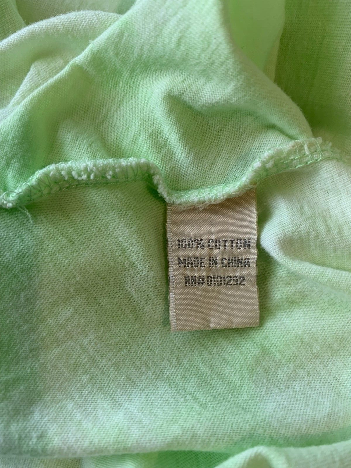 Lulu-B Dress Womens S Sea Mist Green Tie Dye Sleeveless Tiered Lagenlook Beach