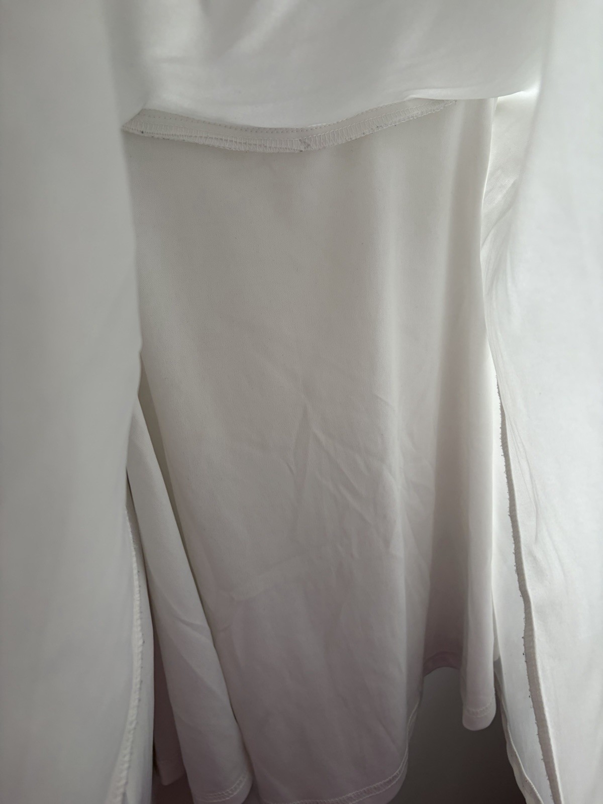 Lulu’s White Off Shoulder Fit Flare Wedding Cocktail Marilyn Monroe Mini Dress