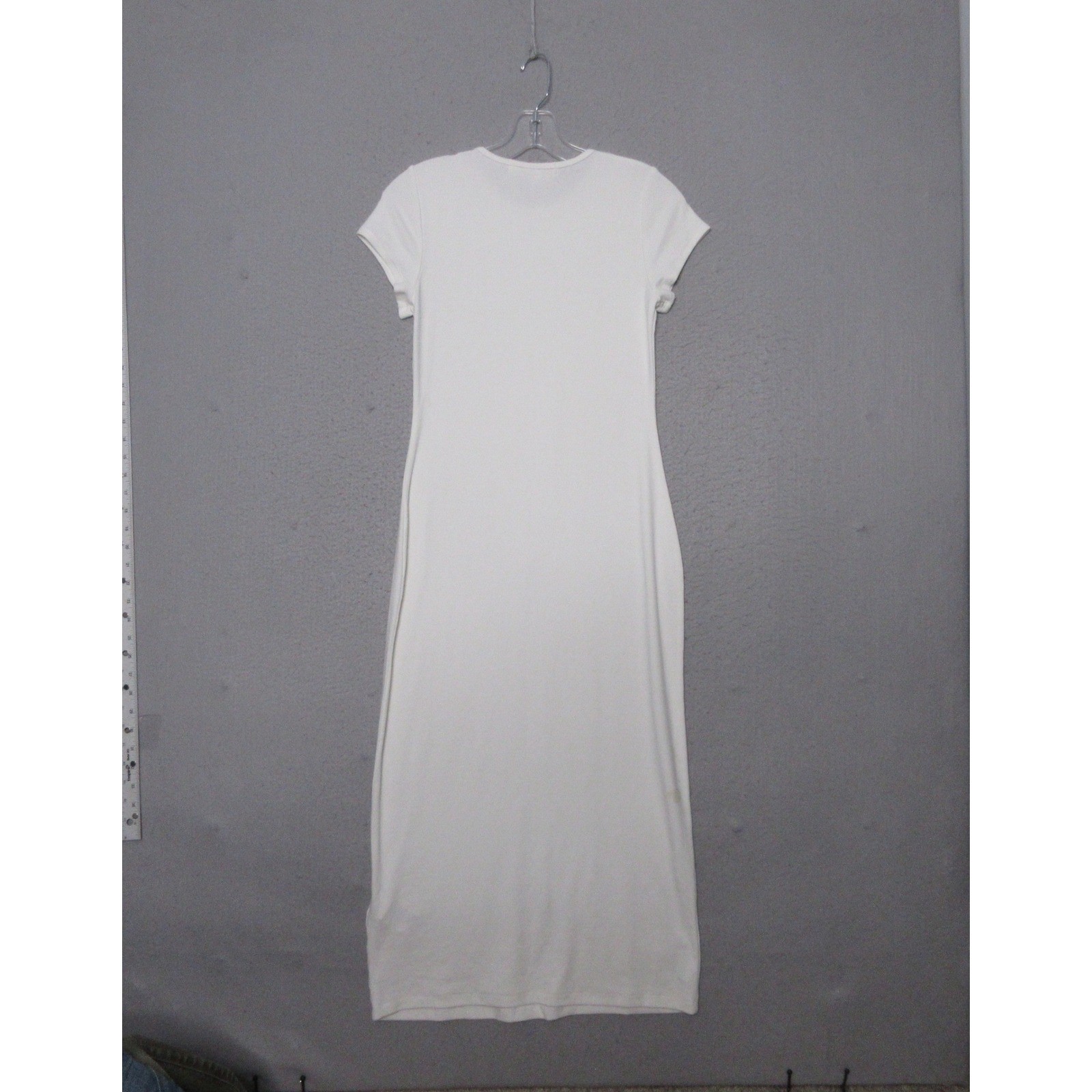 Free People Beach Maxi T-Shirt Dress Beach Stretch Resort Neutral Bodycon Layer
