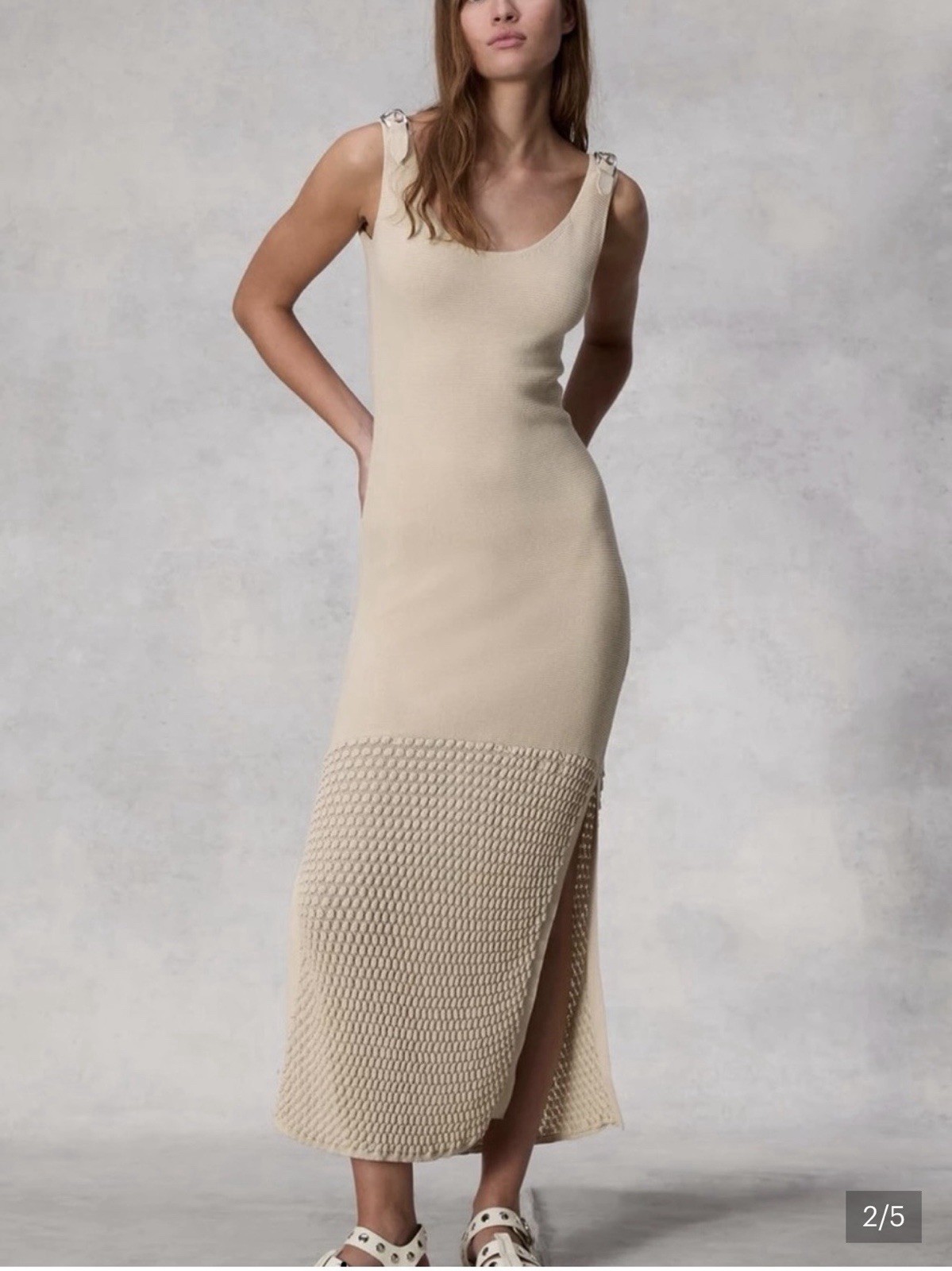 rag & none Georgia Cotton Dress – XXS