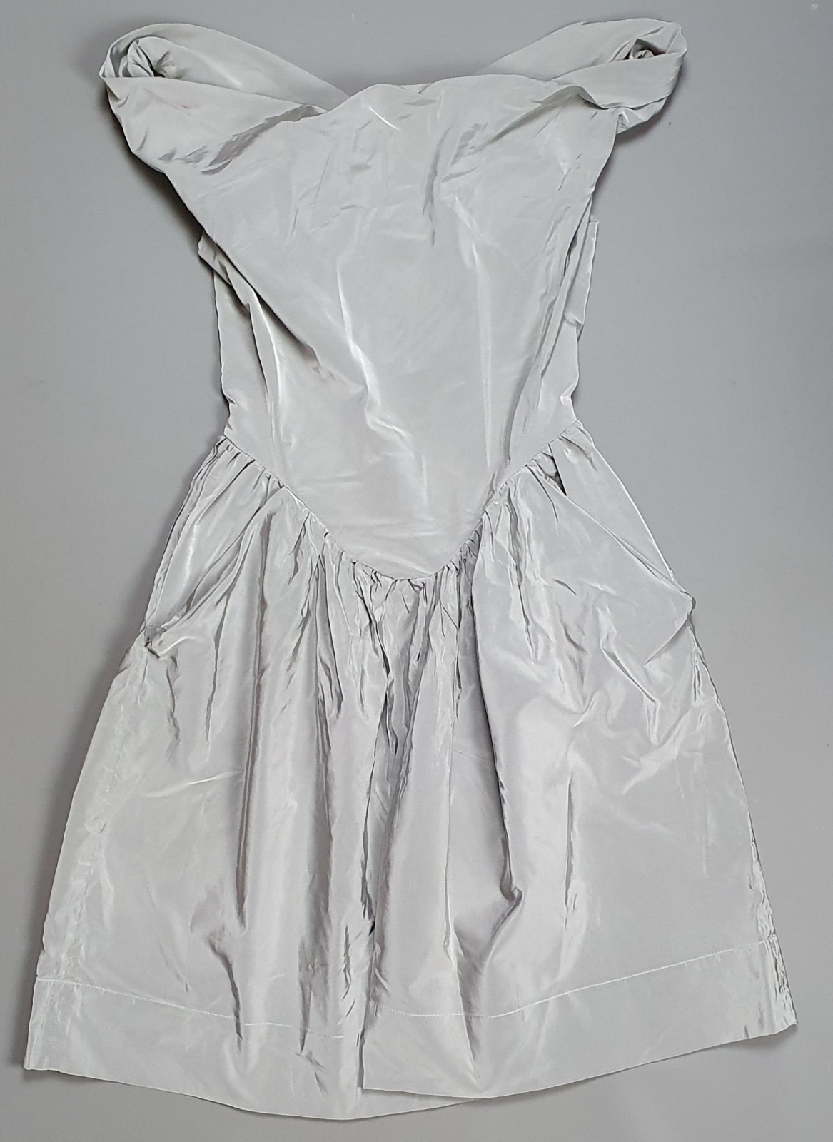Vivienne Westwood Marghi Dress Size 6UK Silver Corset Look Fit and Flare Wedding