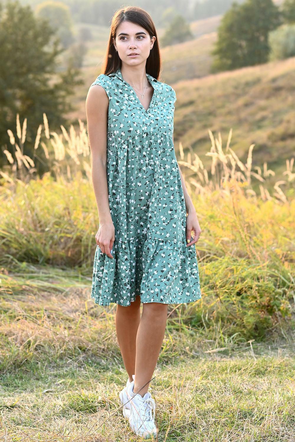 Green Elegant Fashion Dress With A Waist Fashionable NEW