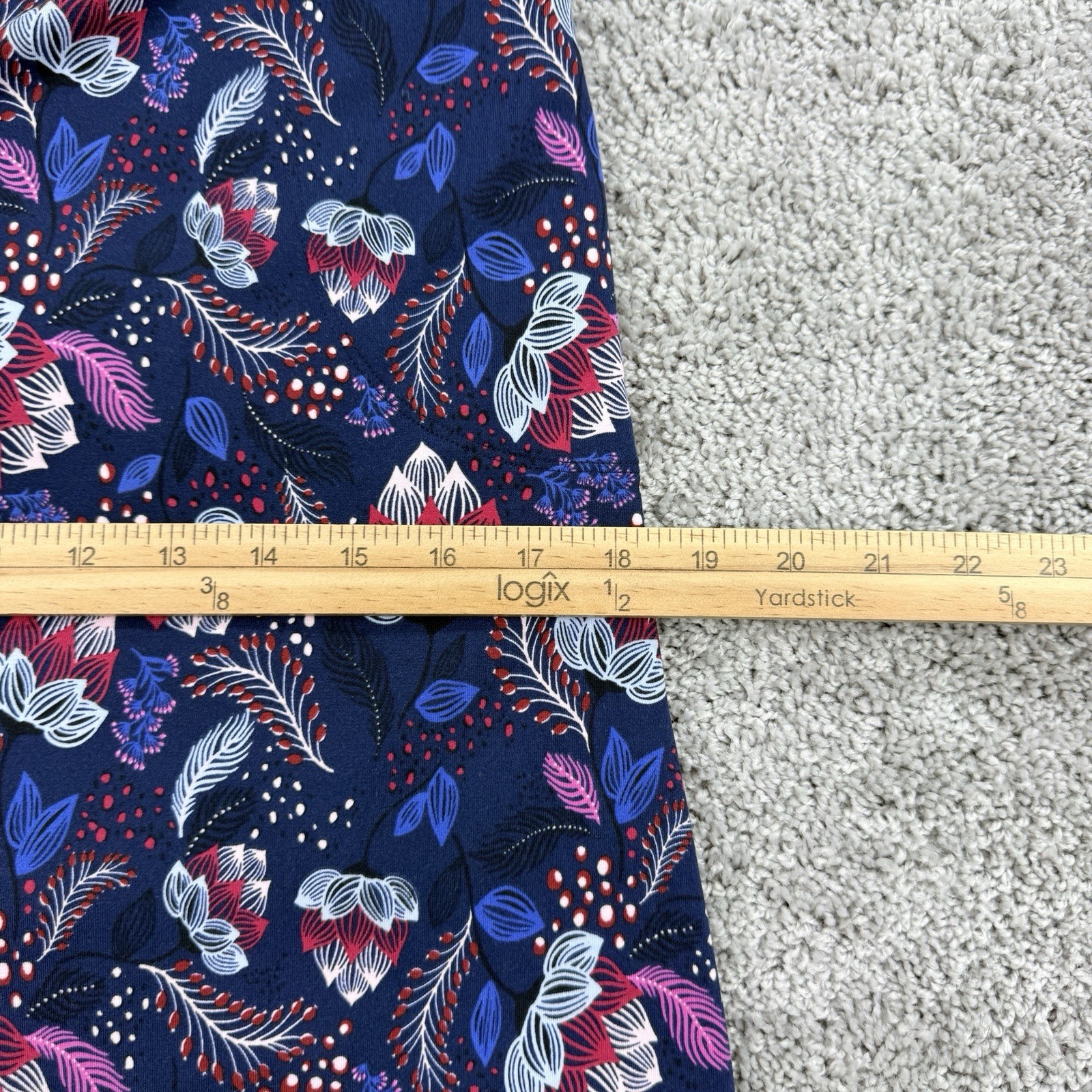 Title Nine Yes Dress Women’s L Floral Granola Girl Hiking Built In Bra Outdoors