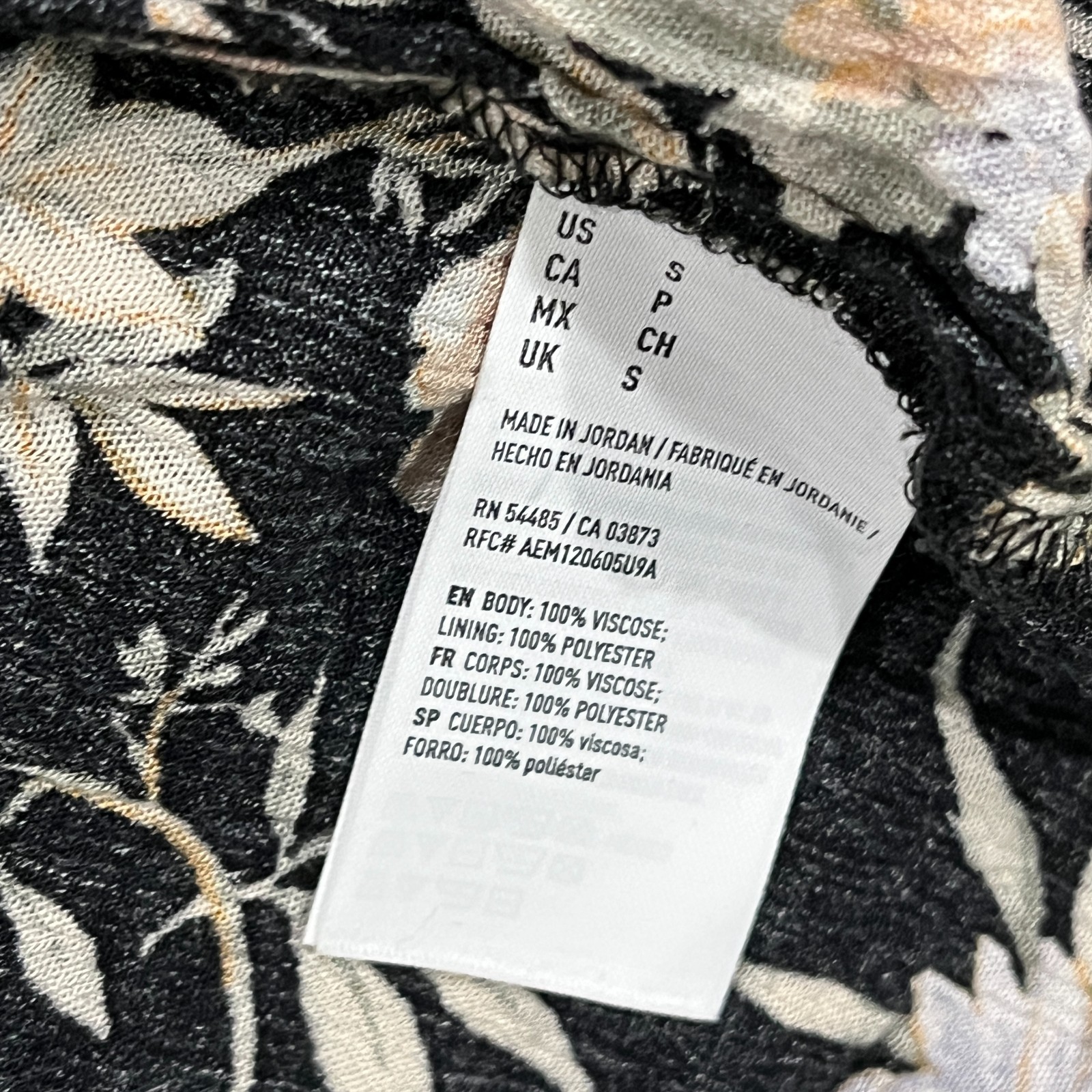 American Eagle Dress Small Y2K Floral Midi Slit Spaghetti Straps Straight Boho