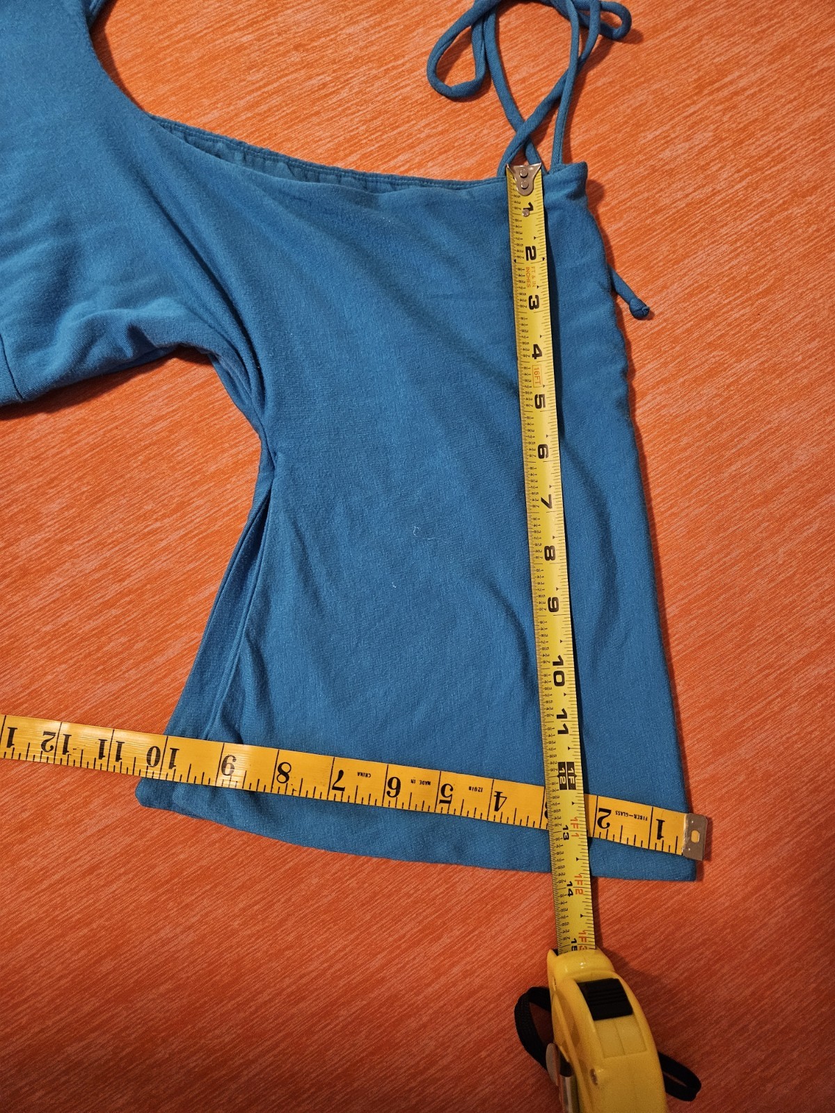 Vintage Beautiful Embellished Turquoise Dress-Size Small