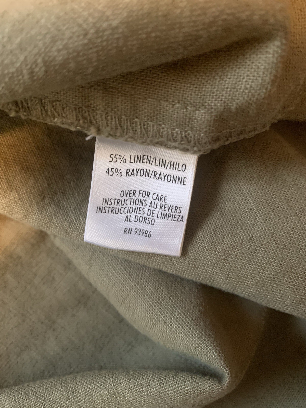 Annex Casual Corner Linen Cotton Blend Dress