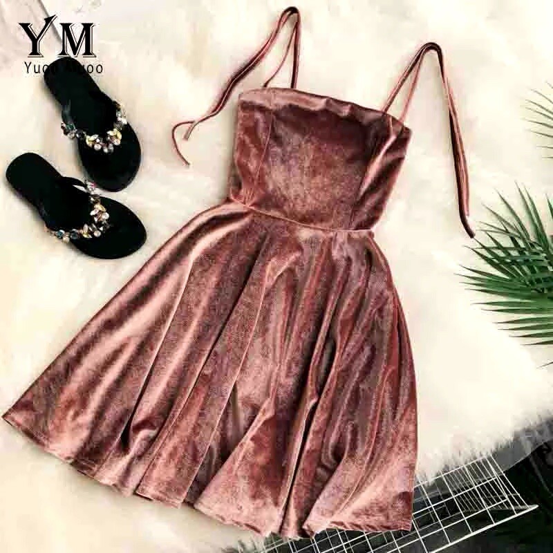 Spring/Summer/early autumn spaghetti trap dress women+US SELLER