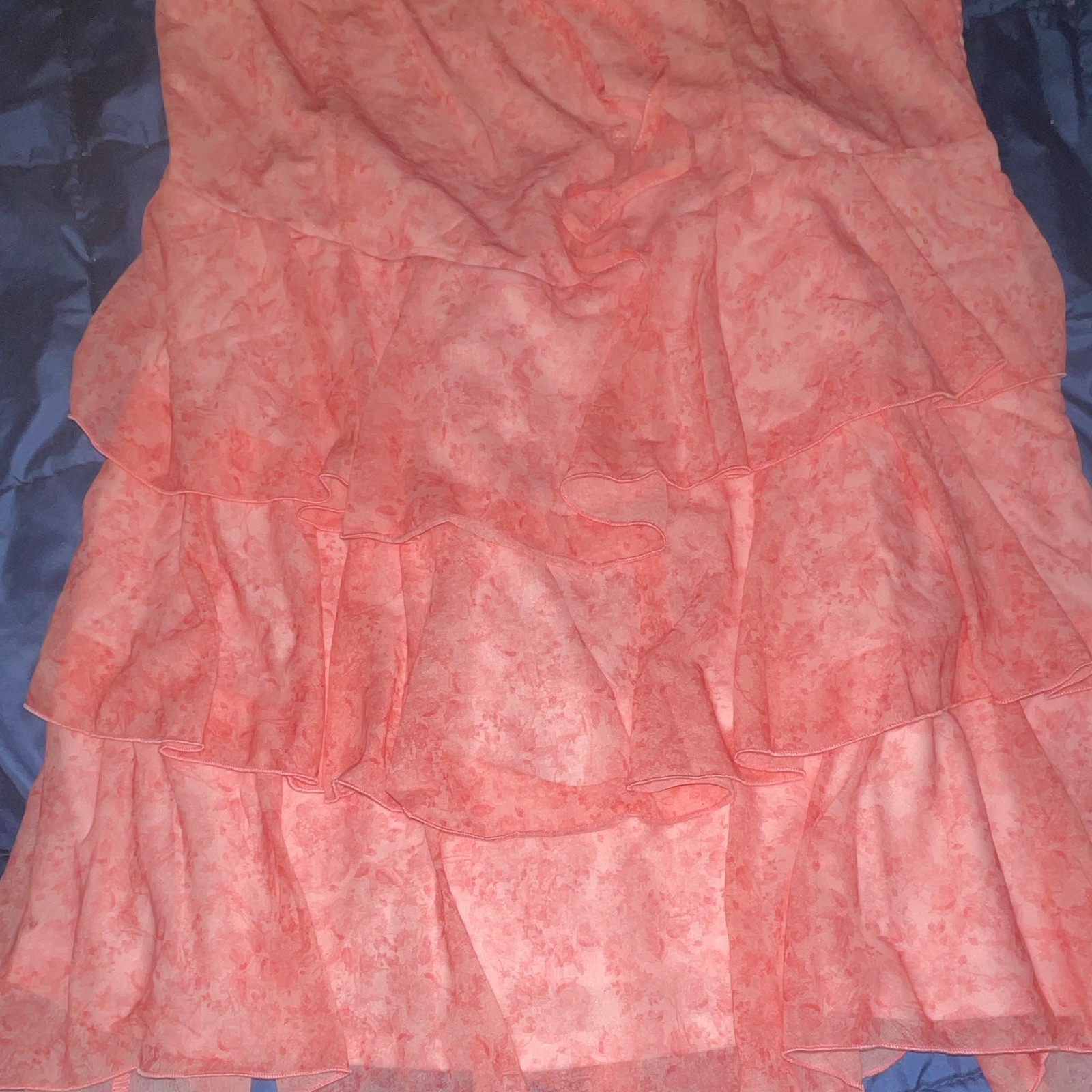 Wild Fable Pink Floral Midi Dress XL Fit & Flare Sweetheart Smocked Strappy 203