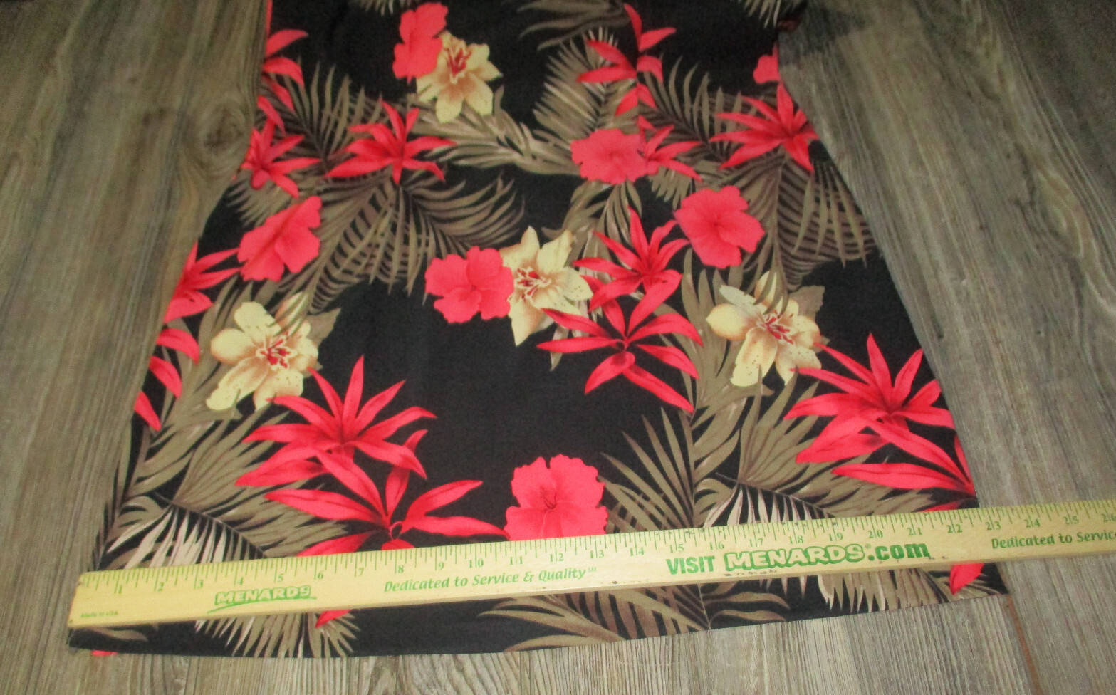 AGB Dress Black Coral Floral Shift Dress Tropical Hawaiian Slvss Dress Size 16