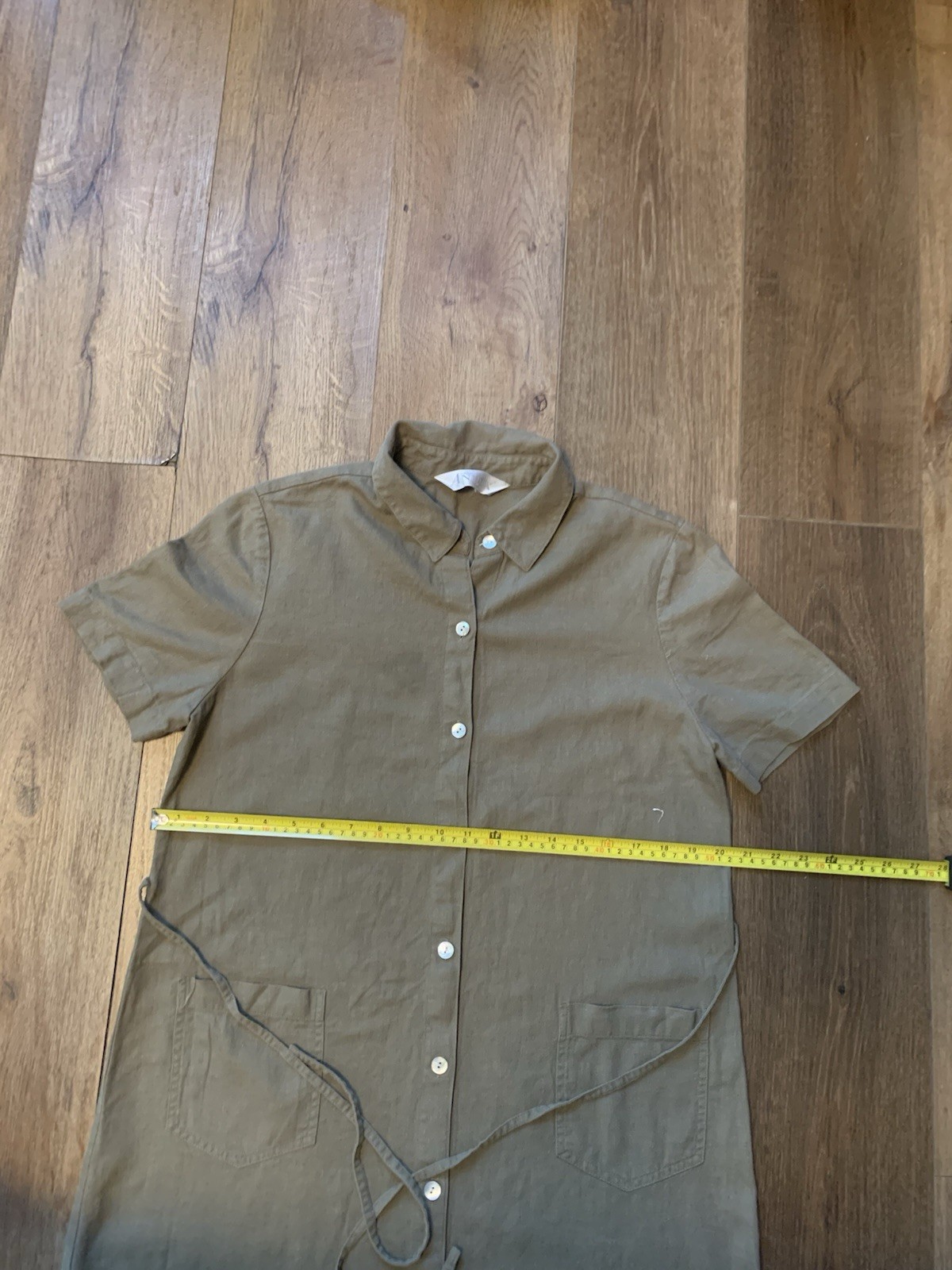 Annex Casual Corner Linen Cotton Blend Dress