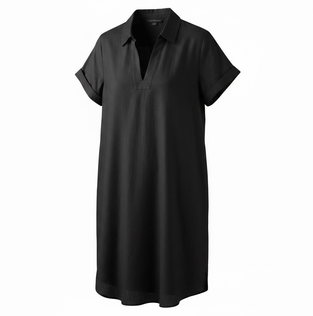 Saks Fifth Avenue Women’s 100% Linen Shirt Dress is a timeless and versatile
