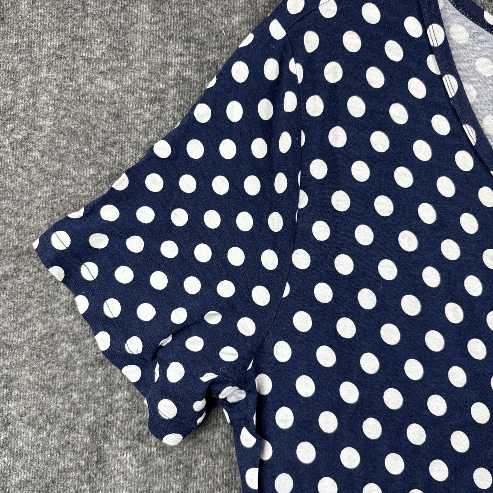 Viishow Womens Dress Polka Dots 1/4 Sleeve Long 3XL Blue