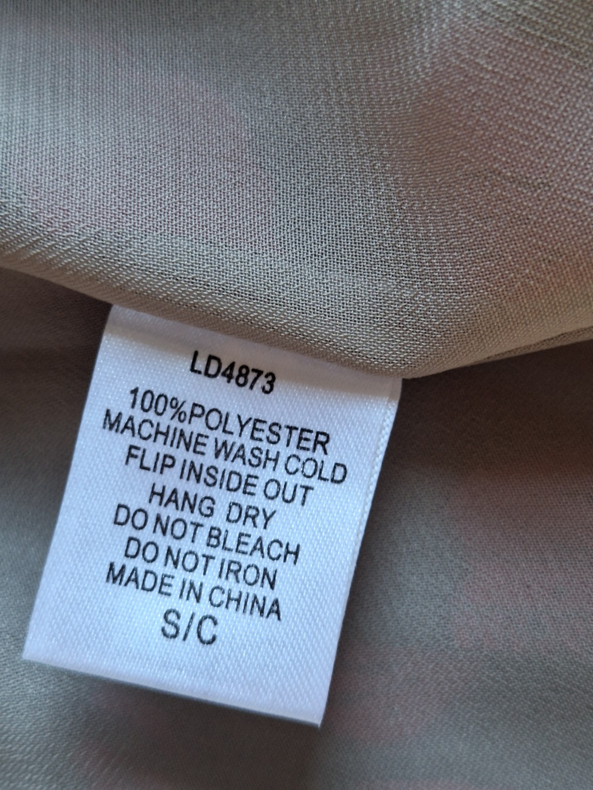 C.Luce Women’s Sleeveless Short Dress Pink Grey Cowl Neck Lightweight Size S