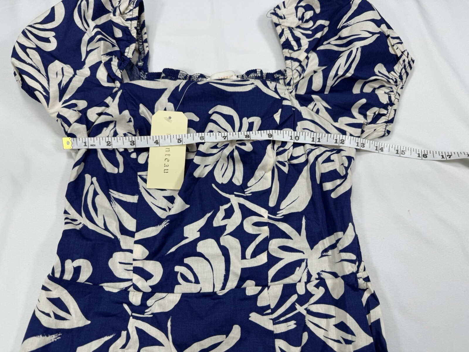 ✅New ✅Monteau Los Angeles Dress ✅Size Small ✅Navy Blue ✅ Straight ✅Slit At Knee
