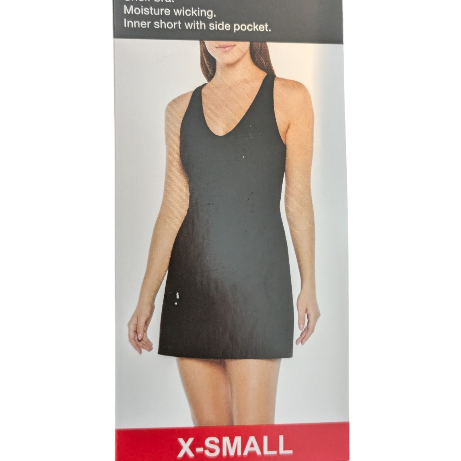 GAPFit Women’s XS Active Tank Dress w/ Shelf Bra Moisture-Wicking